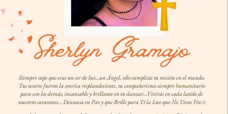 🕊️ A UN MES DE LA PARTIDA DE SHERLYN GRAMAJO🕊️