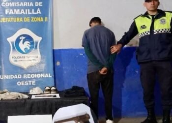 Allanamientos en Famaillá: secuestran un arma, ropa y calzado en una causa por robos