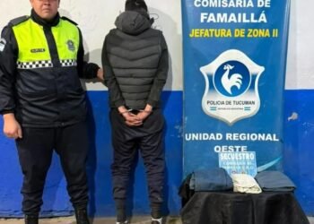 FAMAILLÁ: APREHENDIERON A “MASITA” ACUSADO DE ROBAR ROPA DE UNA VIVIENDA