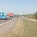 Volcó un camión cargado con azúcar en la Ruta 38 y alertaron por un presunto intento de saqueo