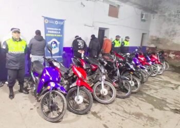 Megaoperativo en Famaillá: ocho demorados y 11 motocicletas retenidas