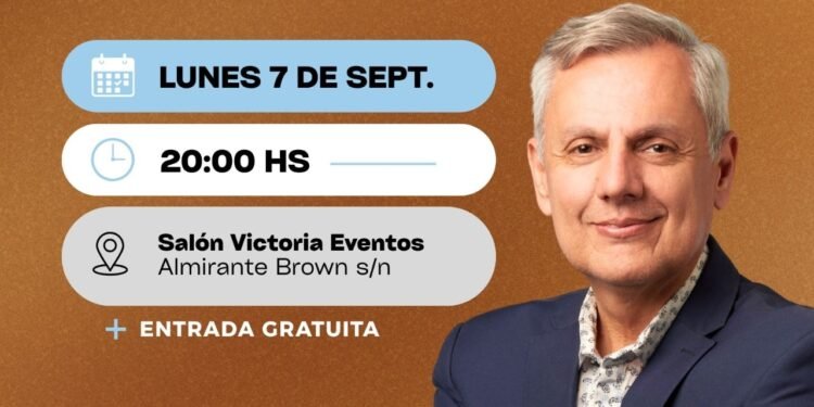 Bernardo Stamateas llega hoy a Famaillá con una charla abierta y gratuita