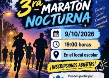 La Escuela de Comercio Octavio Luna prepara su tercera Maratón Nocturna en Famaillá