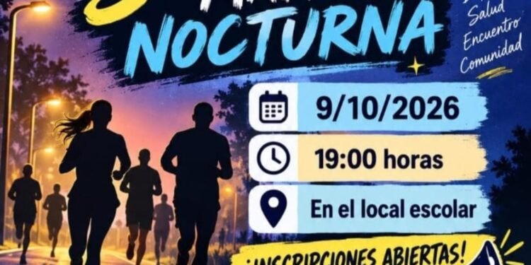 La Escuela de Comercio Octavio Luna prepara su tercera Maratón Nocturna en Famaillá