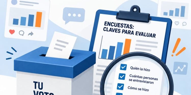¿Encuesta real o simple gráfico? Los datos que tenés que mirar antes de creer en un sondeo electoral