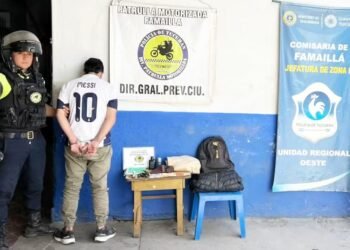 Famaillá: aprehendieron a un hombre acusado de sustraer pertenencias de un camión