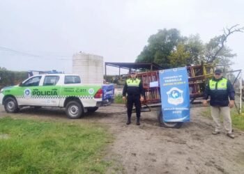 Allanamiento en Famaillá: recuperaron 20 escaleras y un tráiler vinculados a un robo