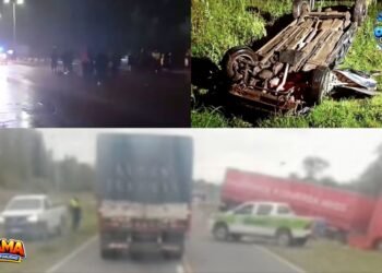 RUTA 9: TRES SINIESTROS VIALES DEJARON CUATRO PERSONAS FALLECIDAS DURANTE EL FIN DE SEMANA