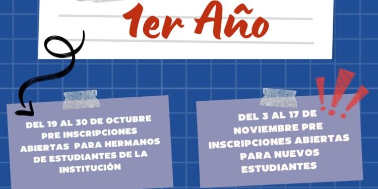La Escuela de Comercio Ricardo Rojas abre las preinscripciones para primer año